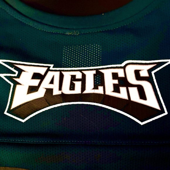 NFL Team Apparel Unisex Soft Mesh Ultimate Game Day Eagles T-Shirt/Jersey, XL - Picture 5 of 10